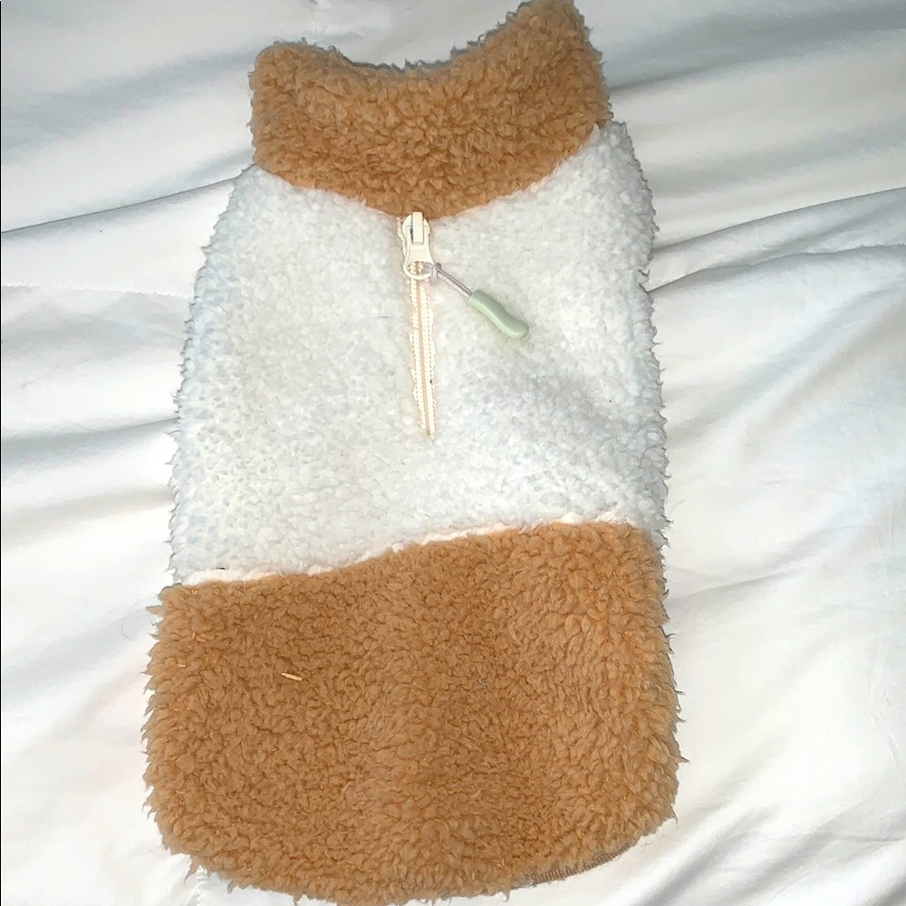 Target Wondershop Cozy Two-Tone Sherpa Dog/Cat Sweater - Small